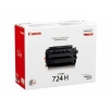 Cartus Toner Original Canon CRG724H  Black High Yield 12500 pages, Works with: Cartus Toner Original Canon LBP 6750dn